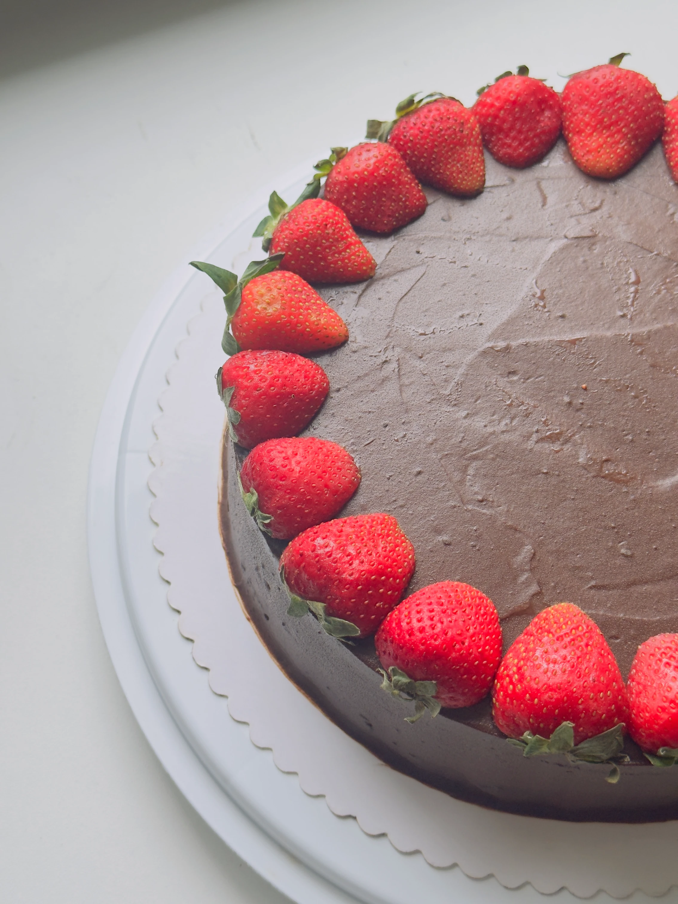 Chocolate Strawberry Celebration Cake 1