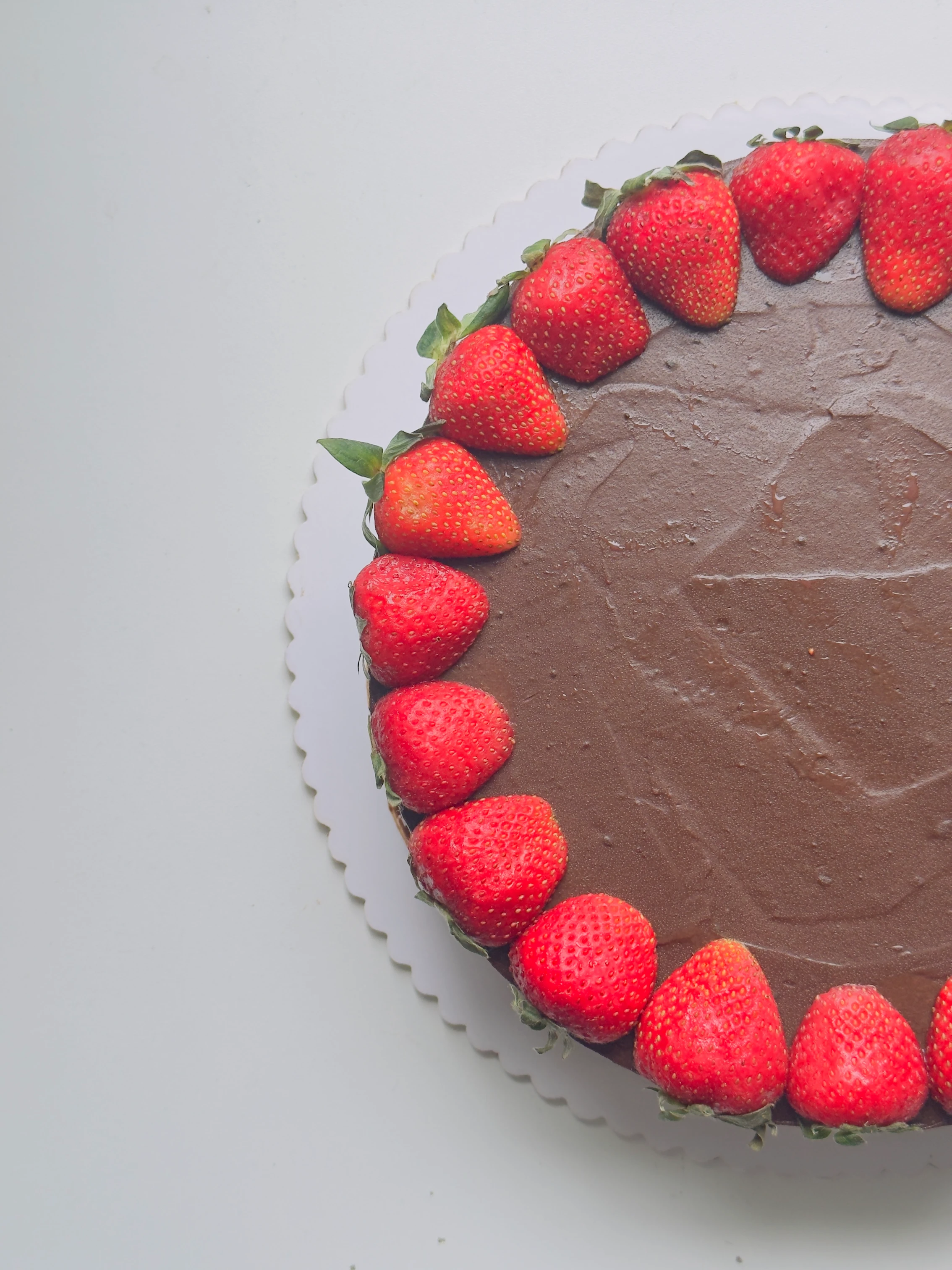 Chocolate Strawberry Celebration Cake 5