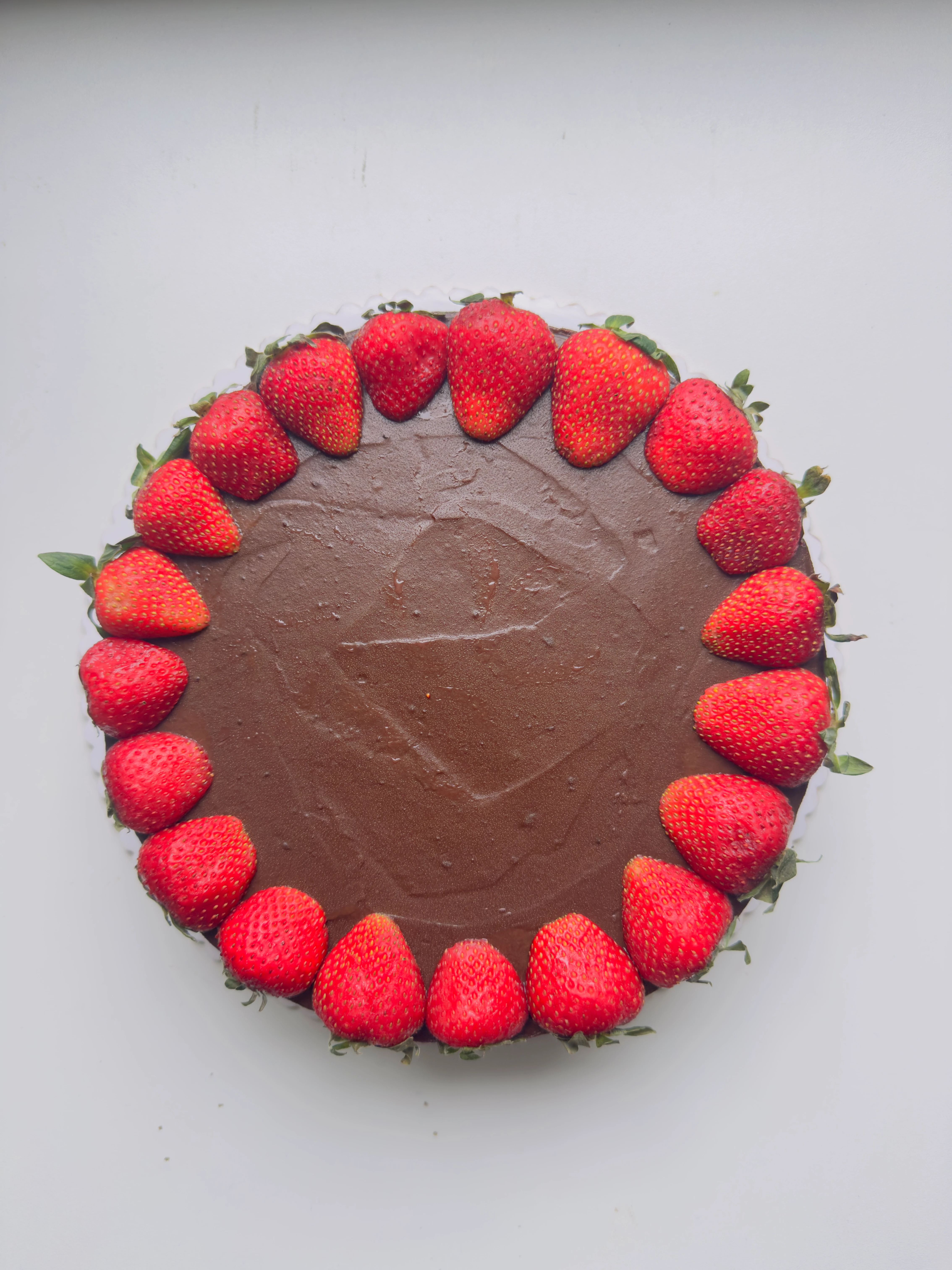 Chocolate Strawberry Celebration Cake 6